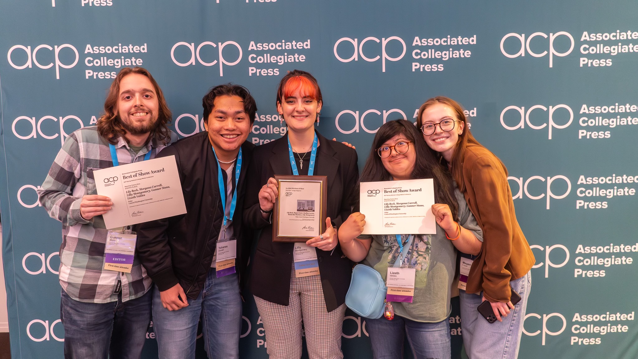 Photo of Pulse Magazine's delegation to this year's ACP conference