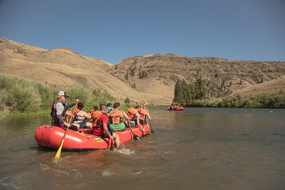 Rafting on Yakima River