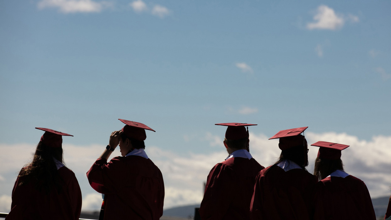 CWU morning commencement ceremony at Tomlinson Stadium June 5th 2022.