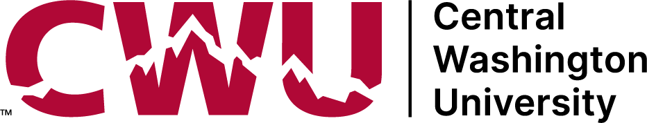 CWU Logo with 'Central Washington University' on the end.
