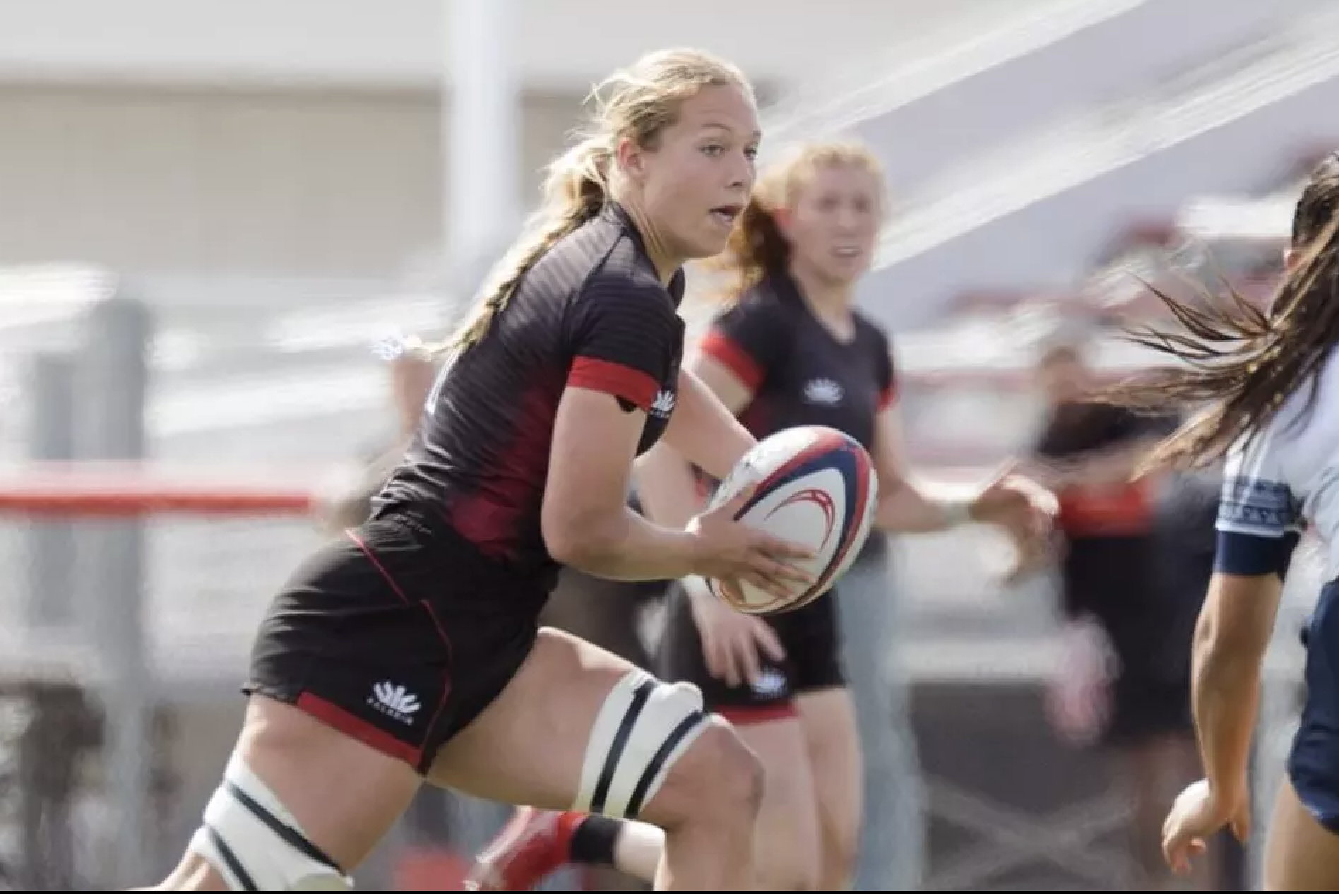 Tessa Hann playing for the Wildcats 