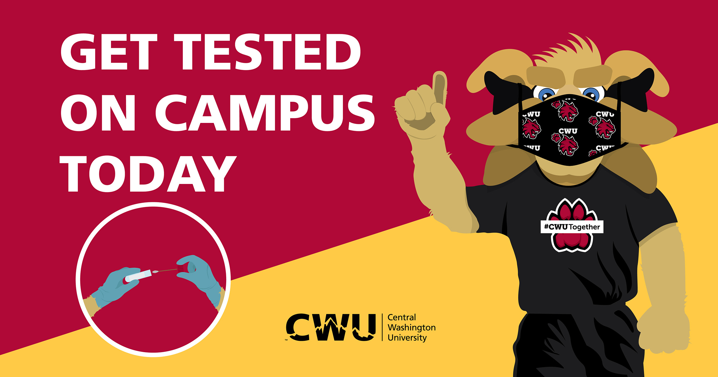 COVID testing graphic