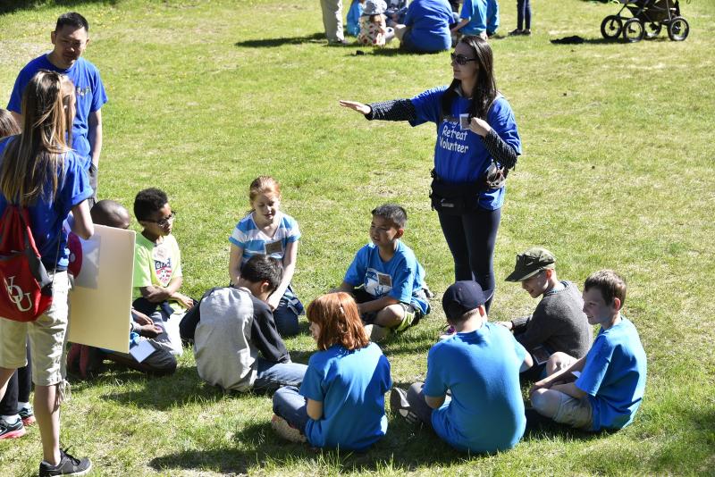 Participants in the most recent Deaf Family Camp