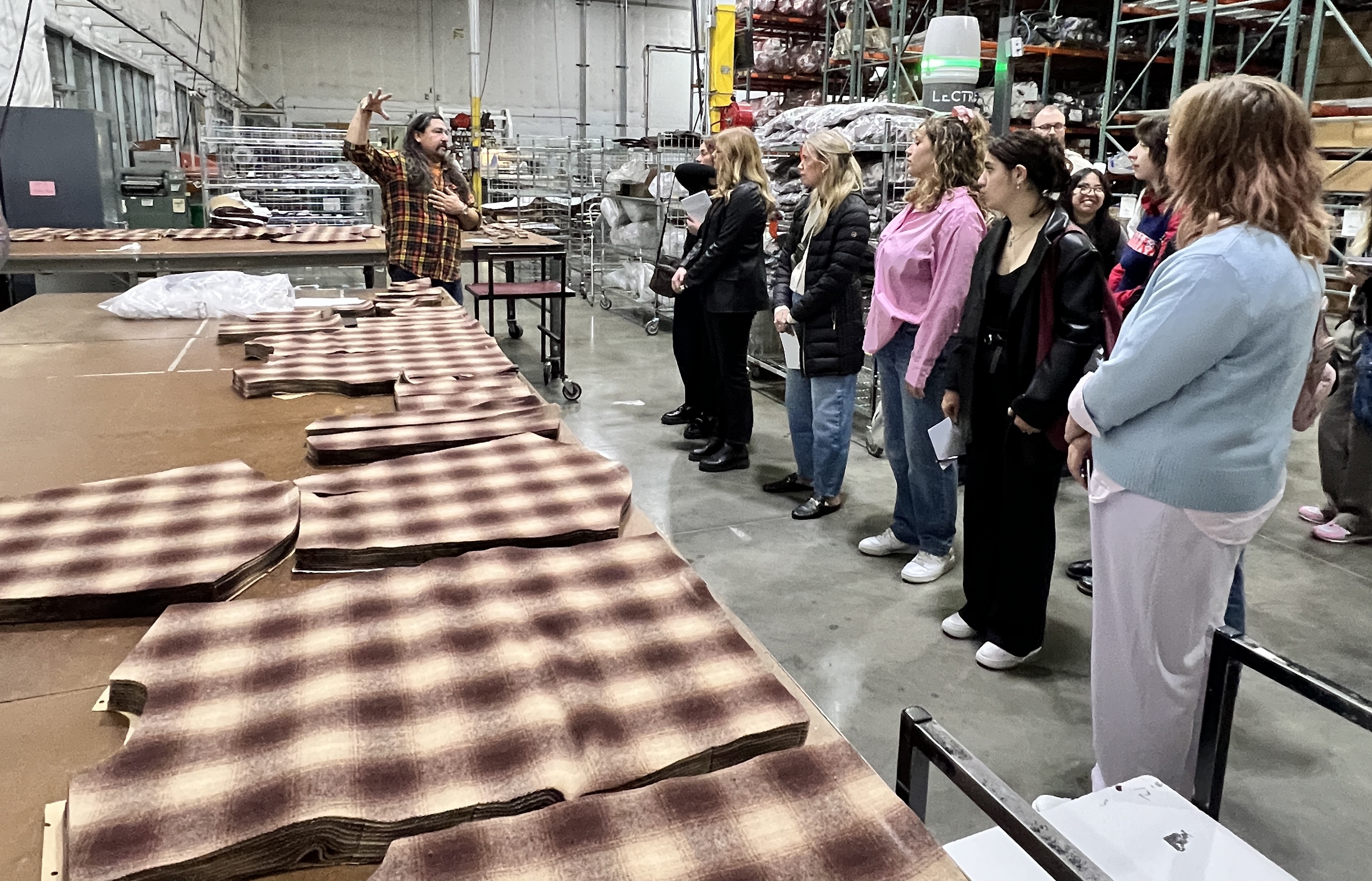 CWU students learn from professionals at Filson in downtown Seattle