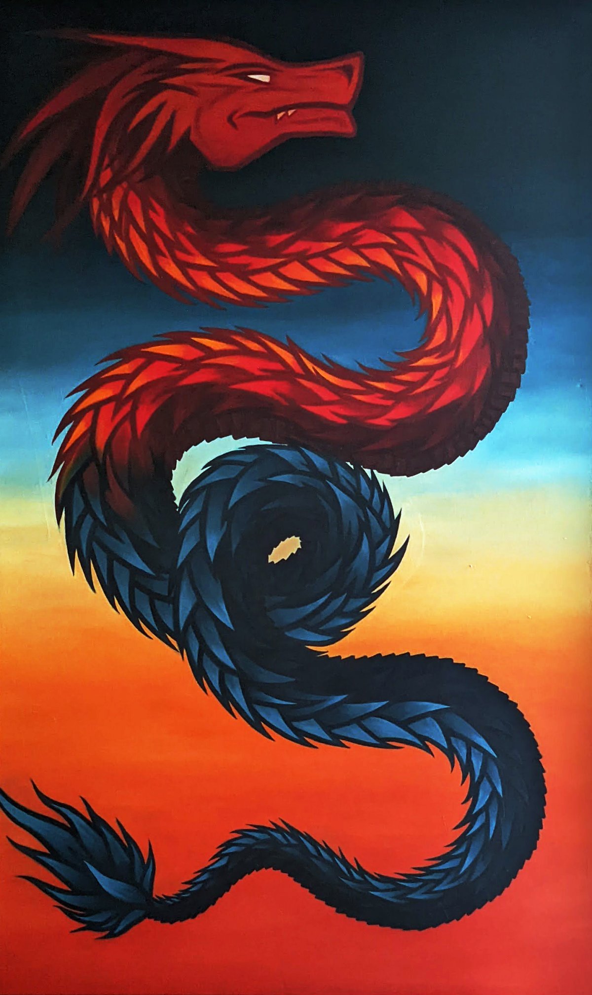 Jiggs Bement painting called Ferox