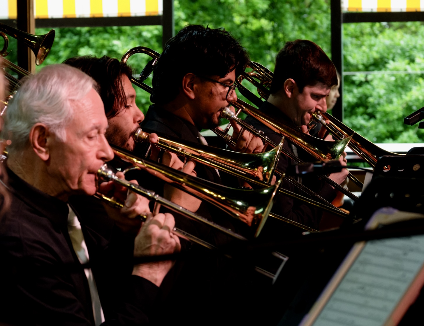 The Ellensburg Big Band performs