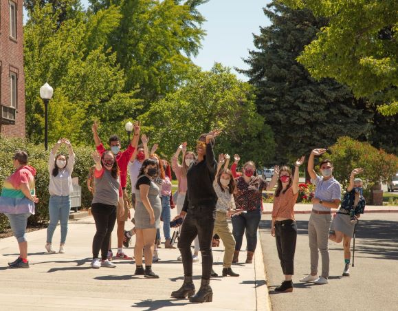 CWU Orientation Leaders getting ready to welcome Wildcats to campus