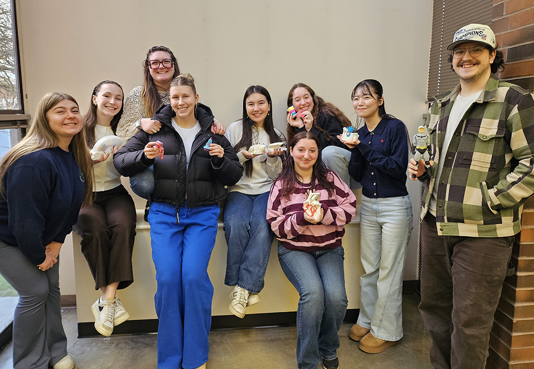CWU Child Life students were invited to tour KVH earlier this year as part of their healthcare industry training.