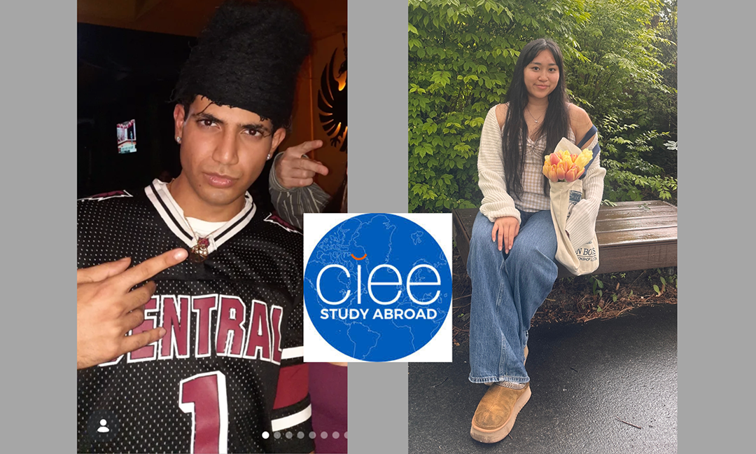 CWU students Mahmood Alkhazraji and Mistie Mexay