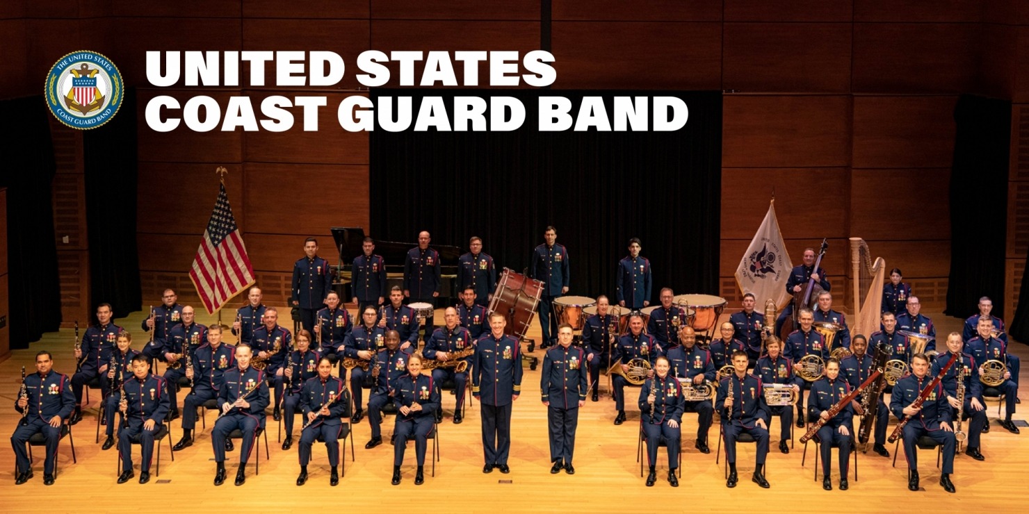 US Coast Guard Band group photo
