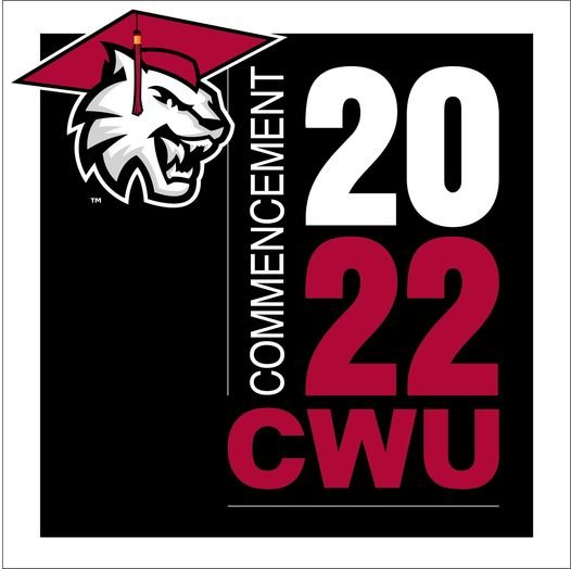 CWU commencement graphic