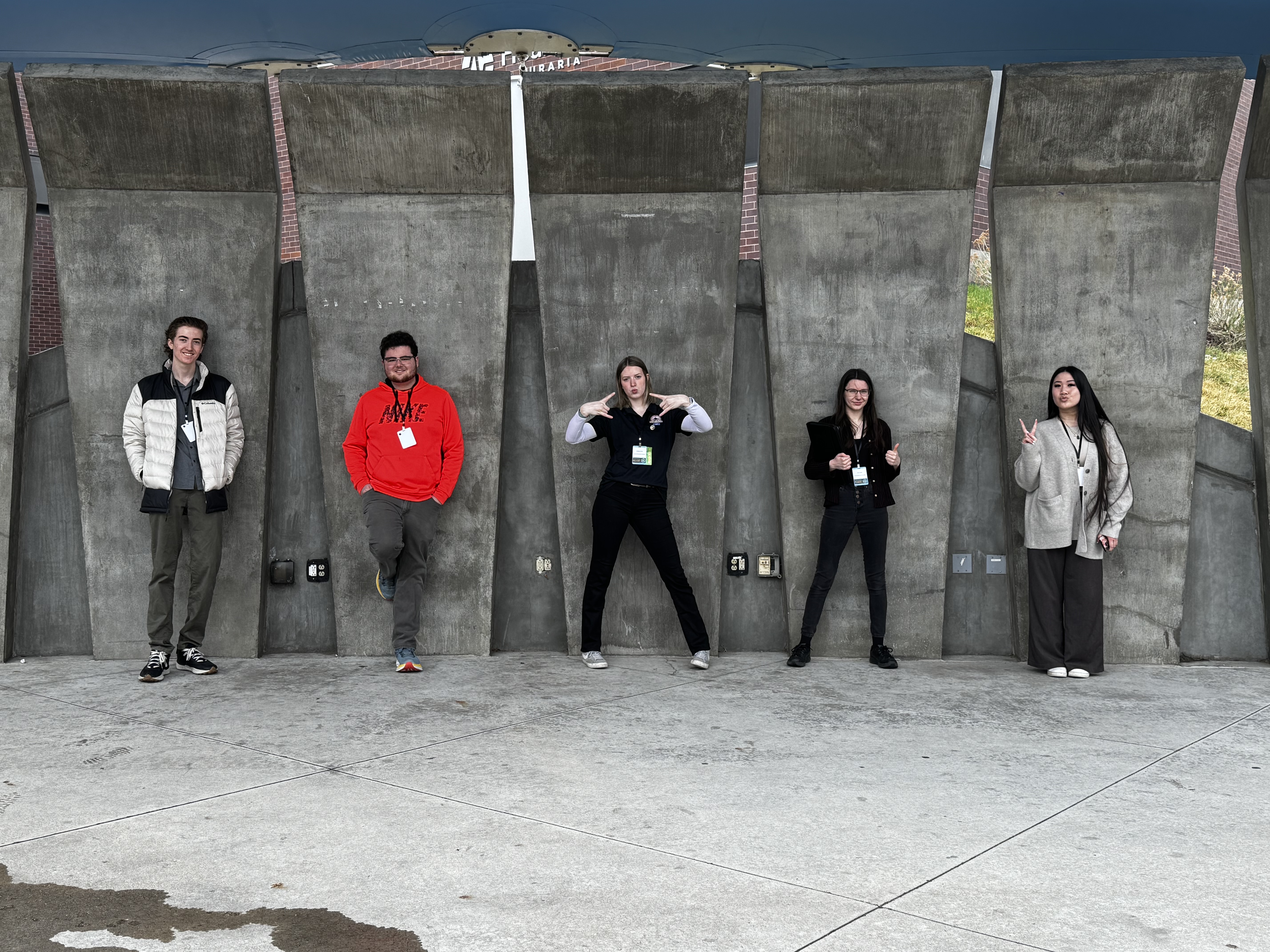 Photo of the students who attended WRHC