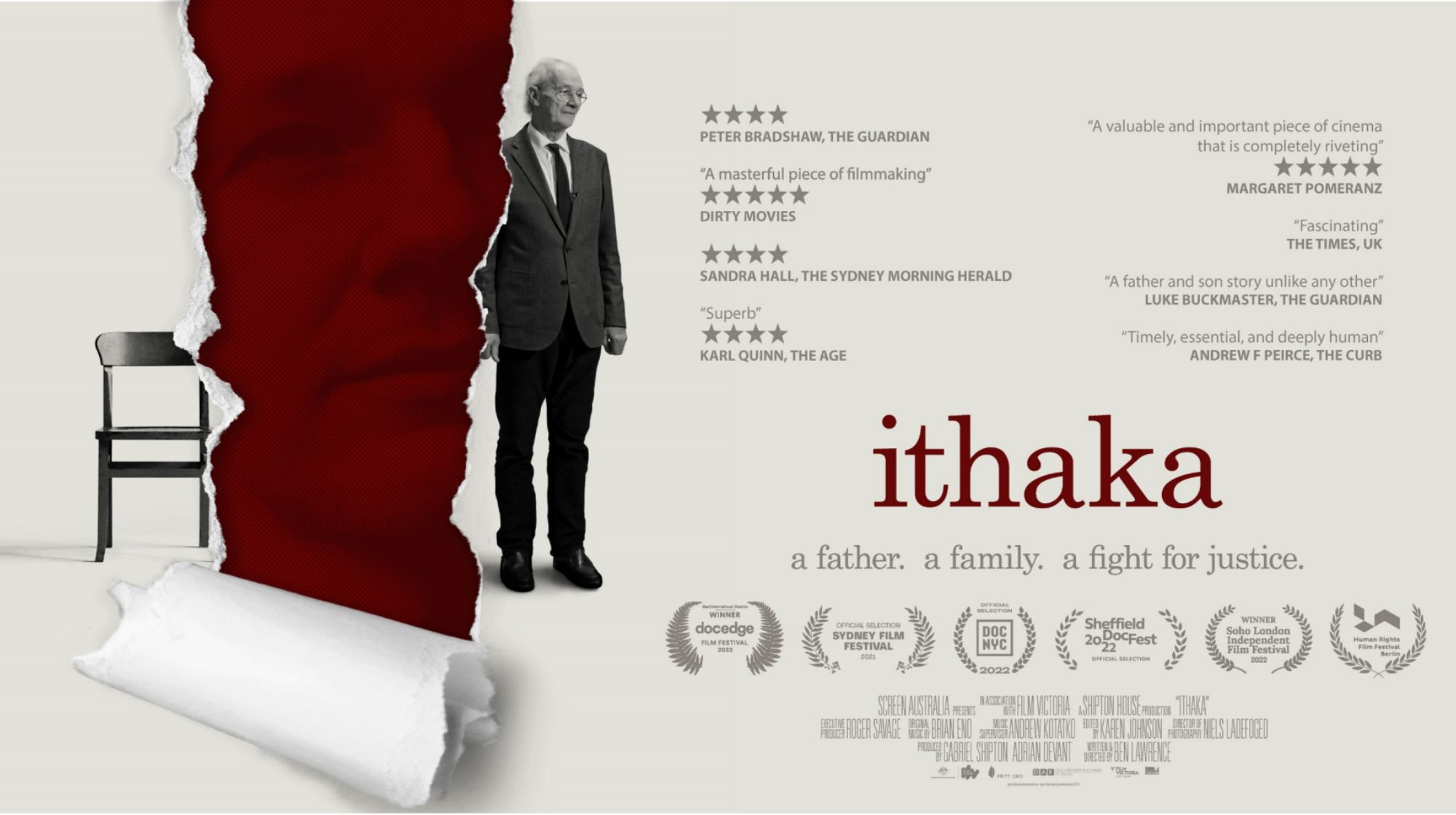 A poster for the film Ithaka