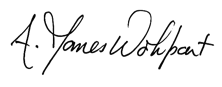 Jim Wohlpart's Signature