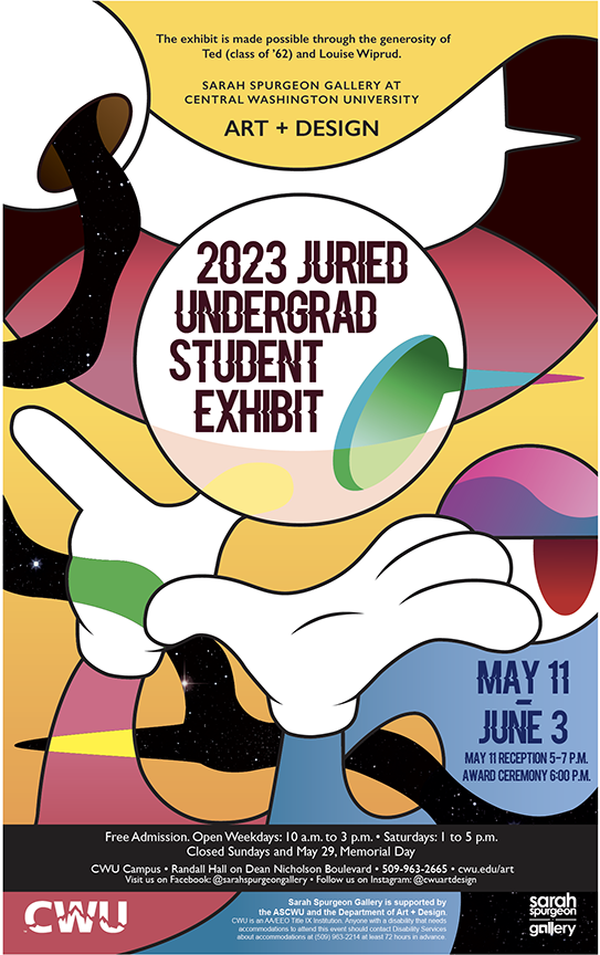 Juried Art Exhibit poster