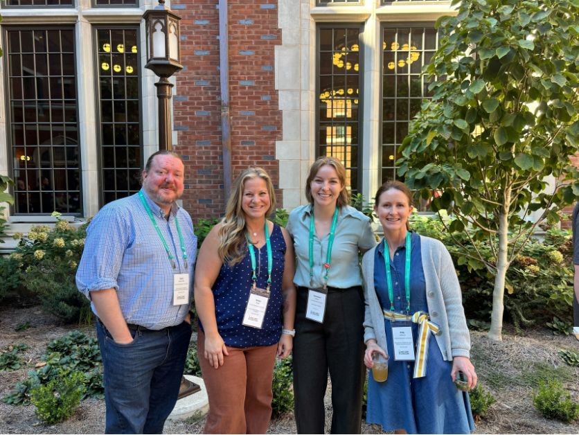 Photo of CWU representatives who attended the MCURC annual meeting in October.