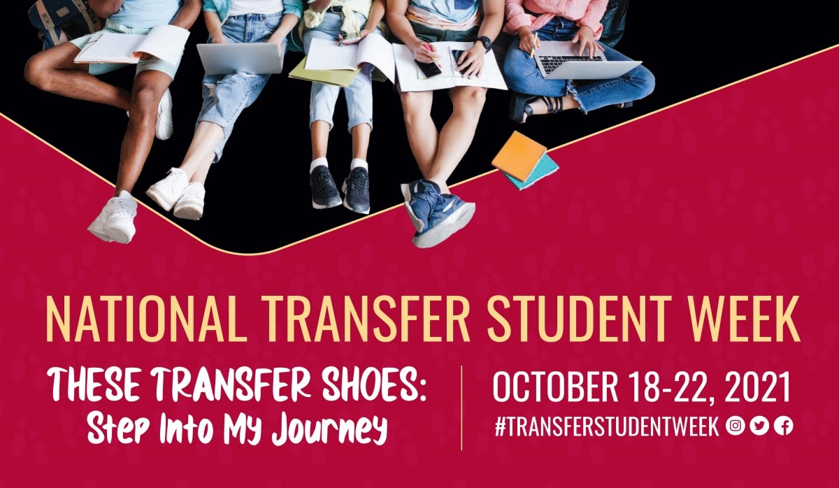 Poster for National Transfer Student Week