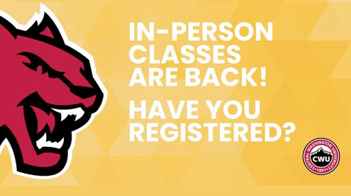 CWU hosting in-person orientation.
