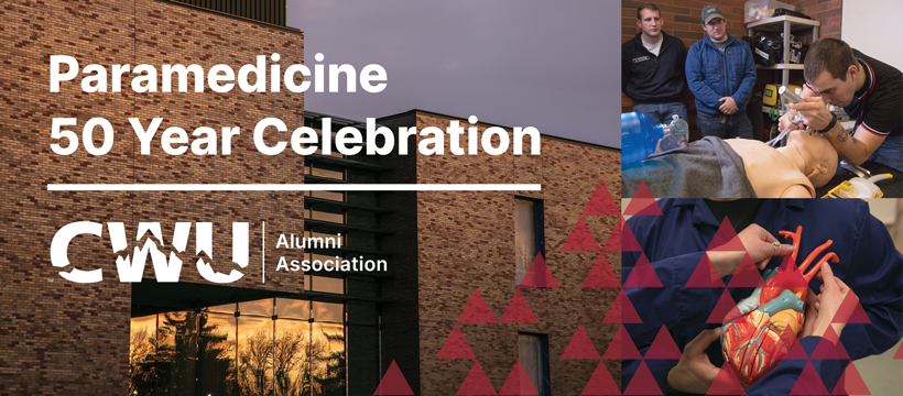CWU Paramedicine 50 Year Celebration - Decorative Image