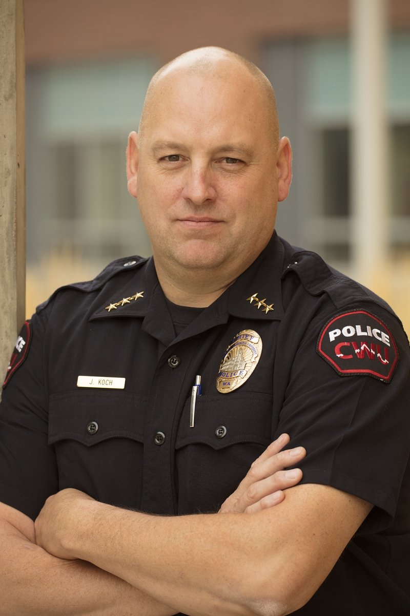 CWU Police Chief Jason Berthon-Koch