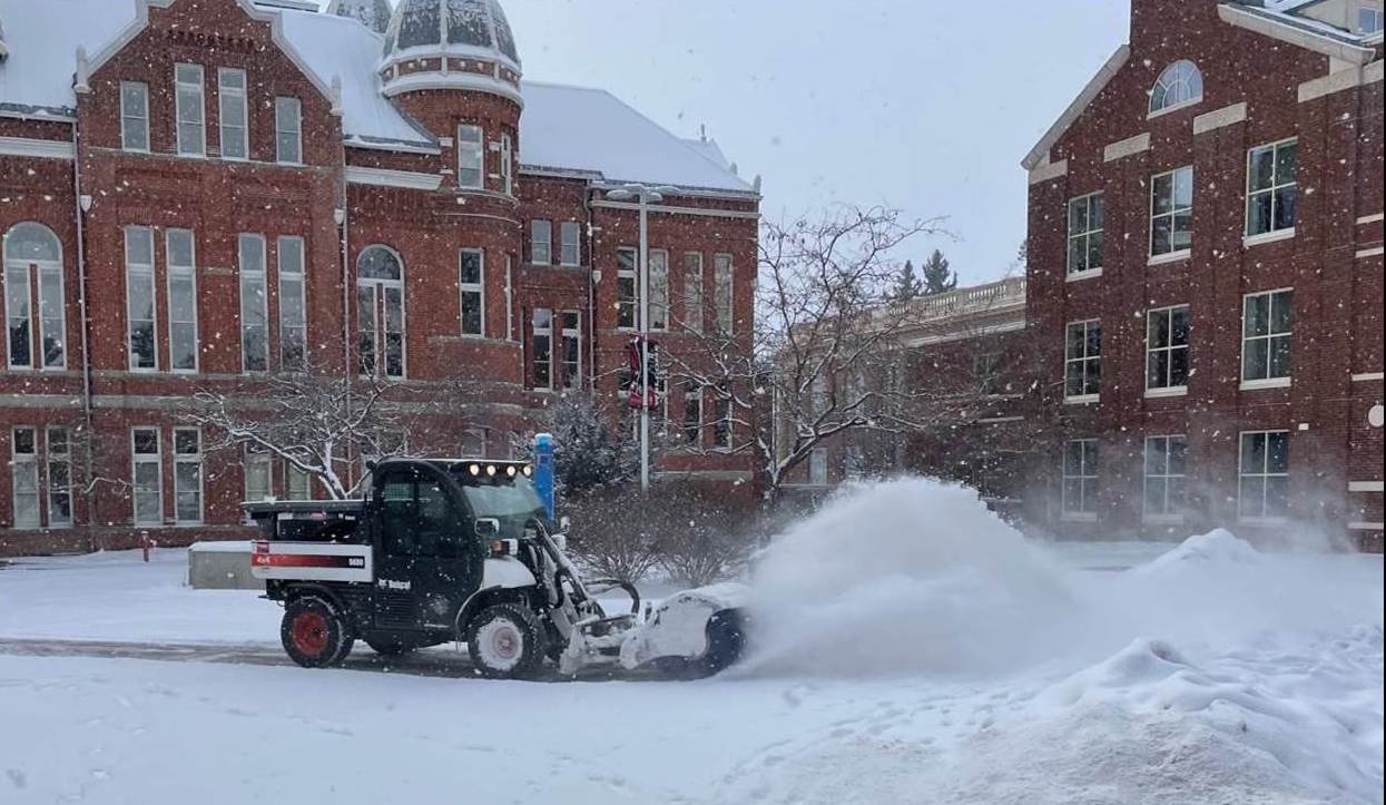 CWU is prepared for heavy snowfall this week, and will have new snow-removal equipment in use.