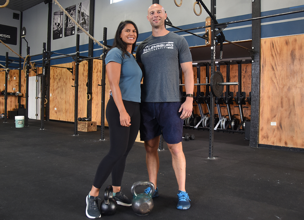 Taylor and Dianne Clark, owners of Ellensburg CrossFit