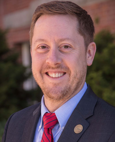 Josh Hibbard, CWU interim VP for Admissions and Enrollment