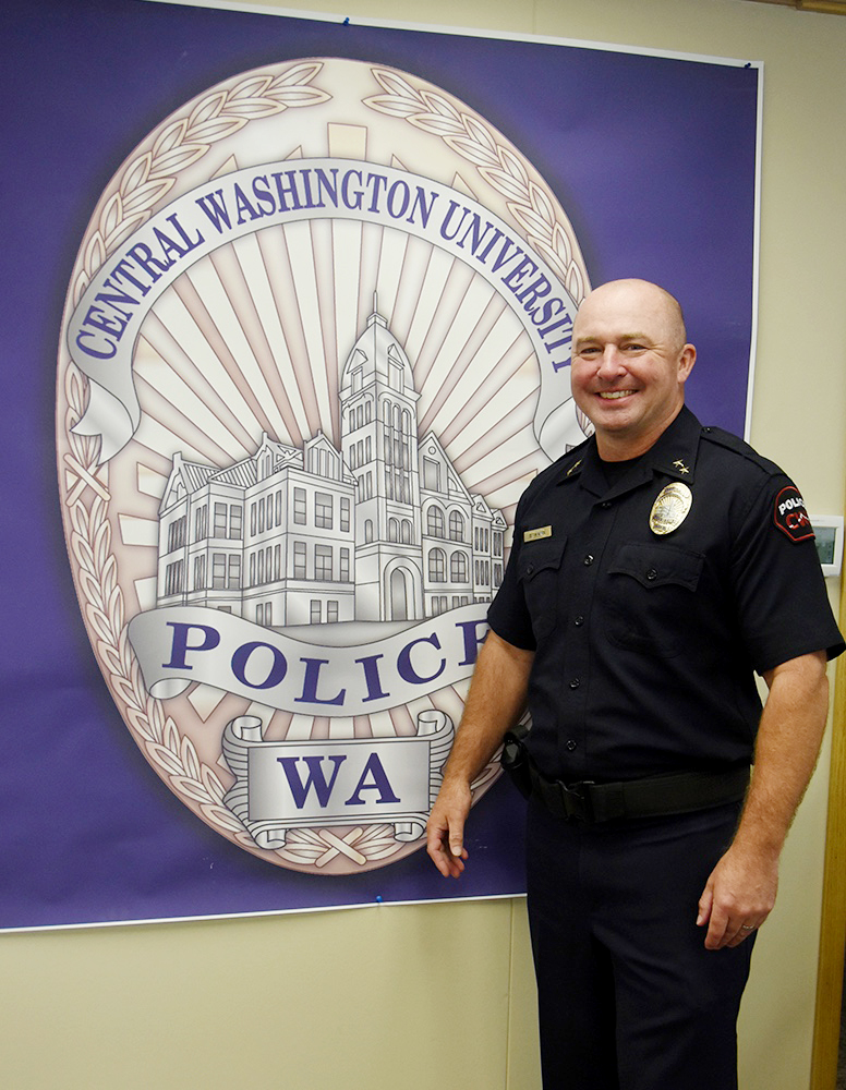 CWU Interim Police Chief Eric Twaites