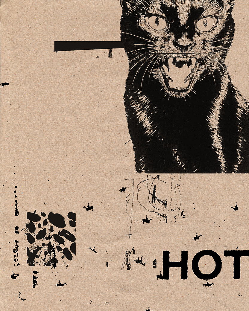 1. Justin Colt Beckman, Test Prints (one part of triptych), Inkjet print on kraft paper, 30 in. x 24 in., 2026
