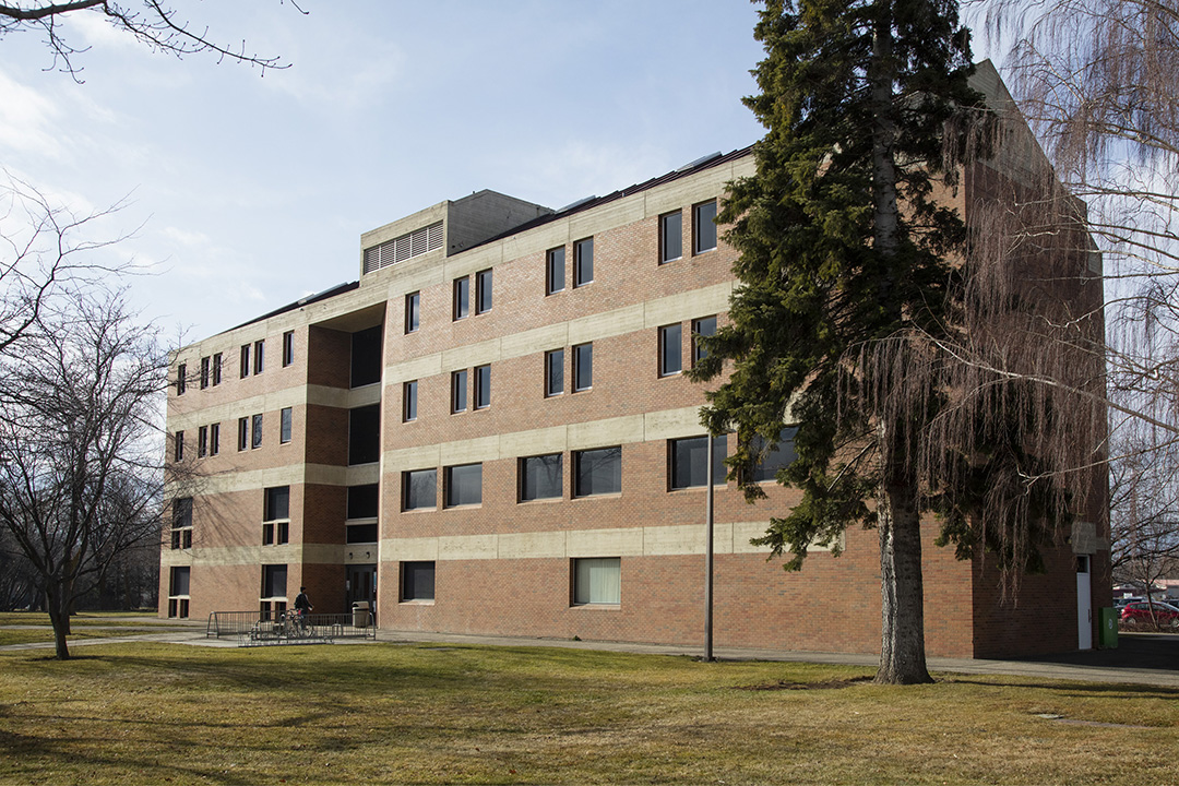 Farrell Hall on the CWU campus will be torn down this summer