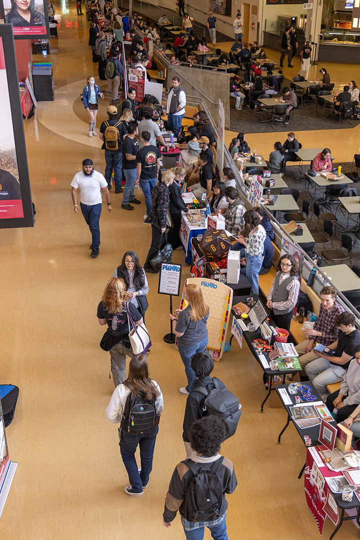 The SURC was filled on the #GiveCentral Day of Giving