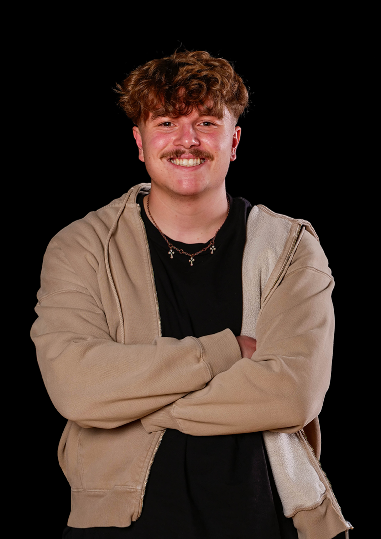Ethan Magnaghi poses with a smile