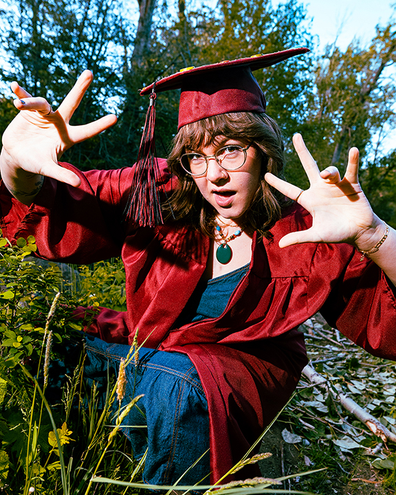 Recent graduate Hannah Campbell helped create the Student Sustainability Ambassador program at CWU.