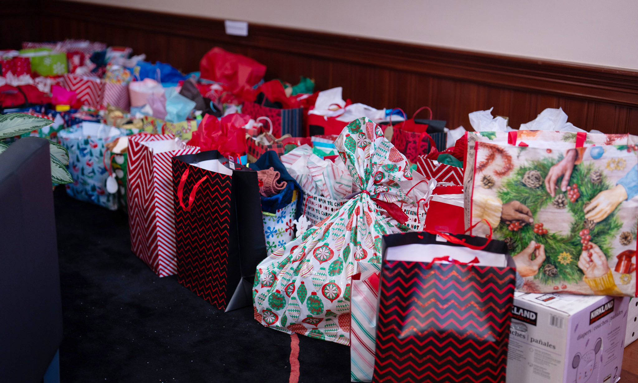 The annual Holiday Gift Project, sponsored by the CWU Office of the President, served more than 200 kids in Kittitas County this year.
