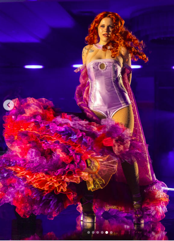 Maggie Walker's gown, "Starfire and Stardust," won the Fan Spotlight Award at San Diego Comic-Con in July.