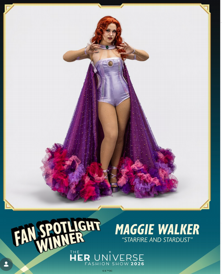 Her Universe Fashion Show award promotion