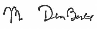 Michelle DenBeste's signature