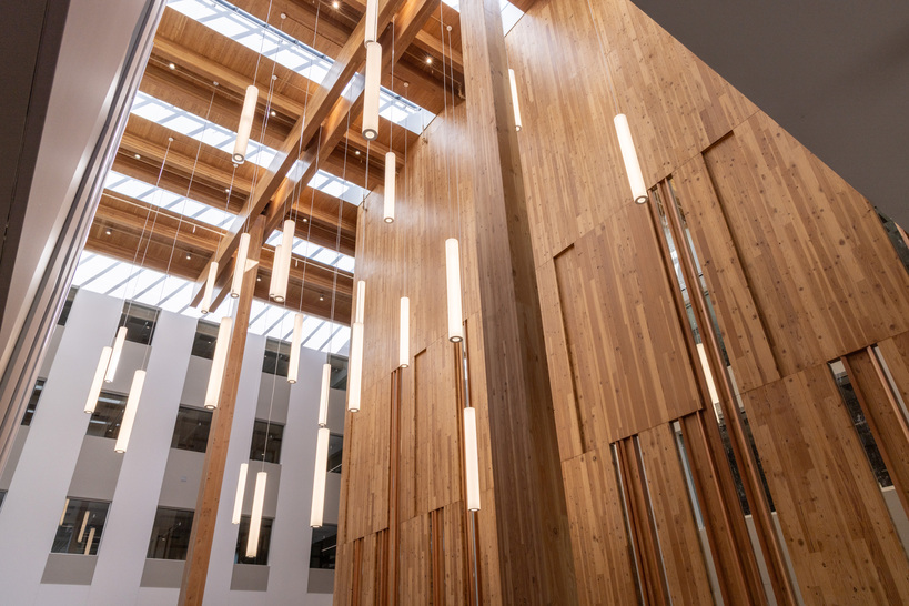 An artist's rendering of the NAC interior