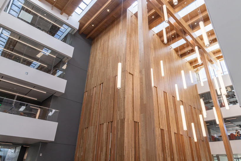An interior view of the NAC