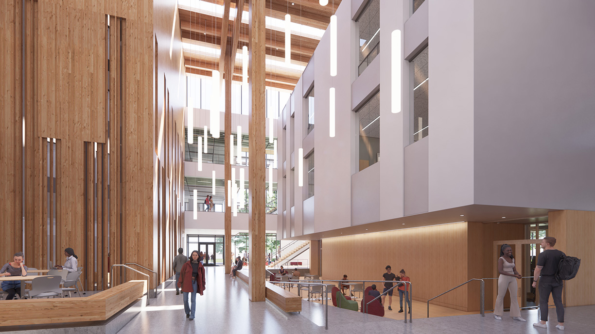 Architectural rendering of the NAC