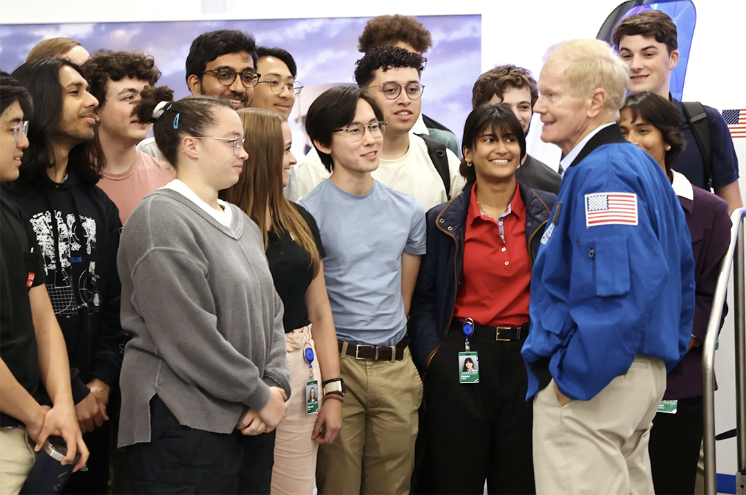 NASA administrator Bill Nelson talks to attendees at the July 5 summit