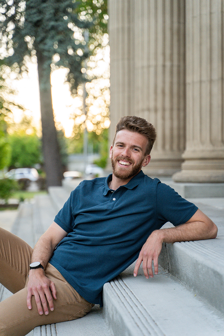 Nathan Herde won the President's Cup this spring after presenting his research at the ACSM national conference.