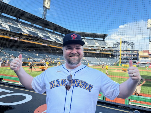 Neil Hewiston at T-Mobile Park in Seattle