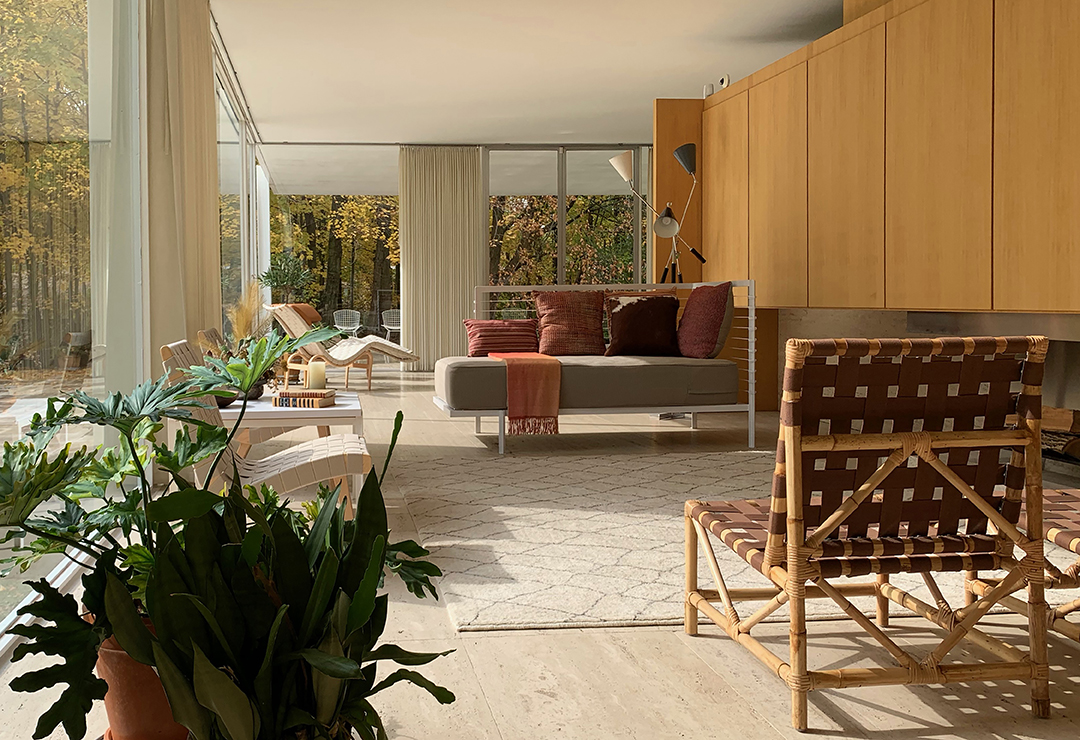 The interior of the house in "Almost Nothing"