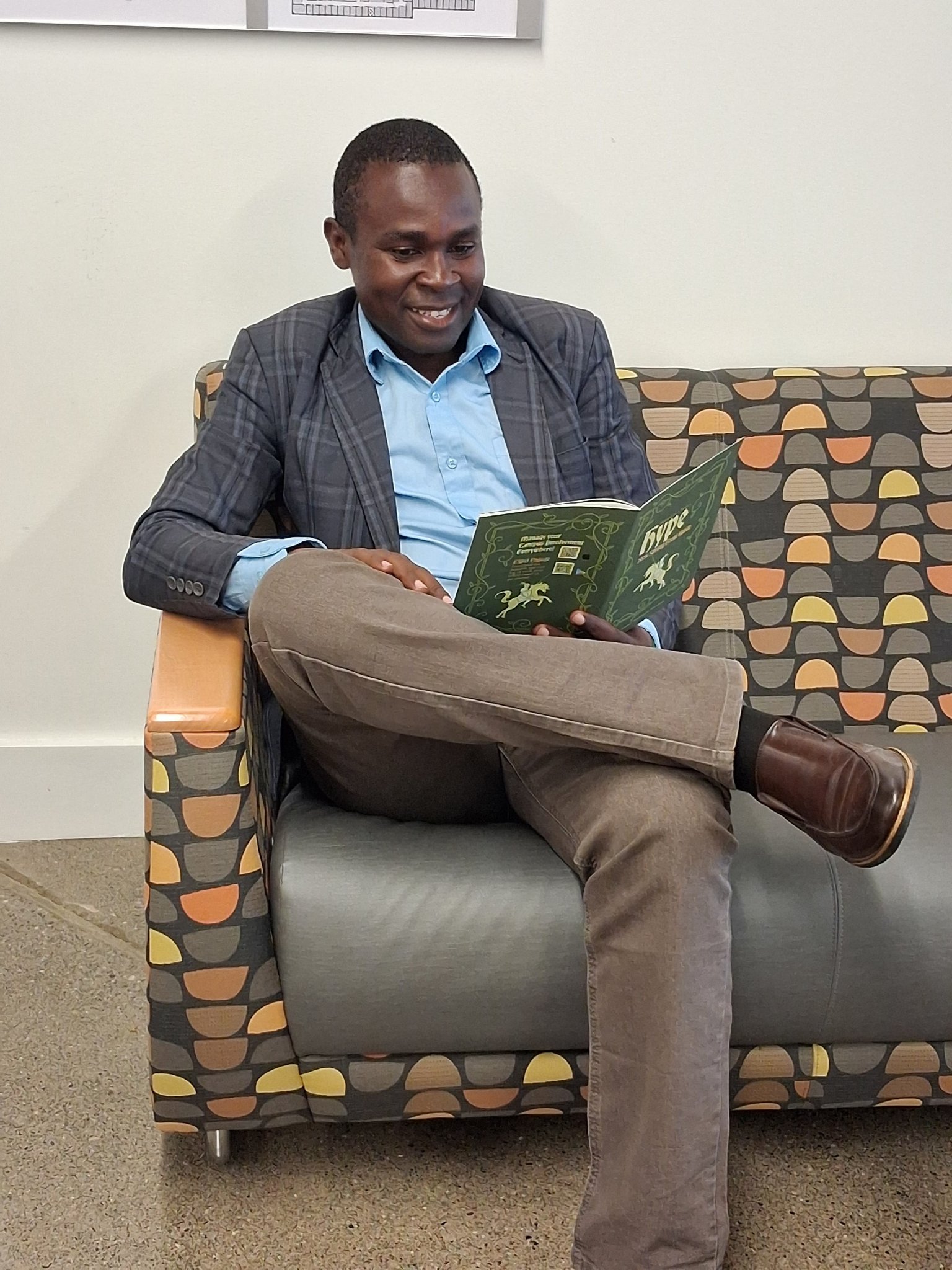 CWU international student Ogut Stephen Asewe has found a second home in Ellensburg over the past year.