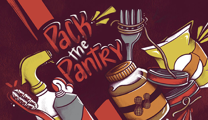 The annual Pack the Pantry drive will take place at CWU during the month of January and your support is needed!