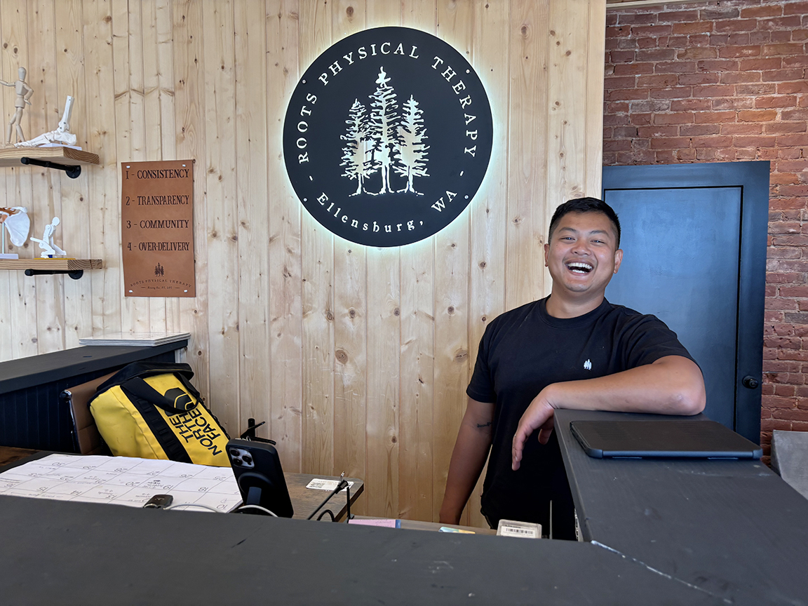 Kaung Ko, owner of Roots Physical Therapy