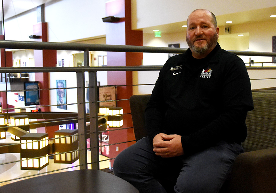 CWU alumnus Ryan Jack returned to Ellensburg in 2023 to become the Assistant Director of Operations at the SURC