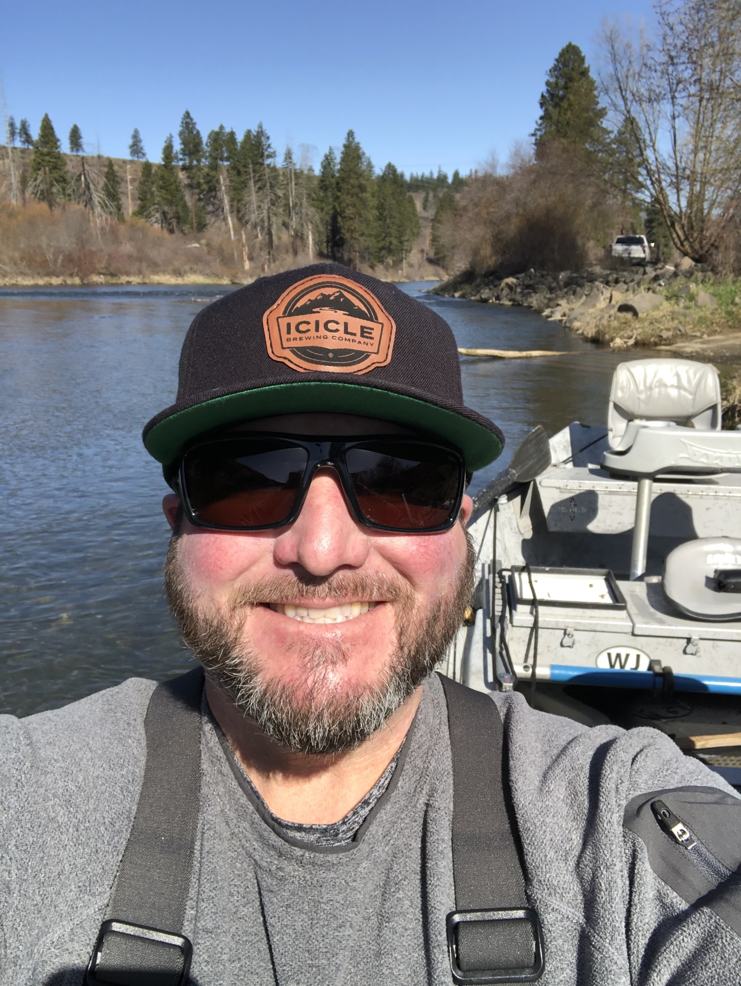 Ryan Jack fishing on the Yakima River