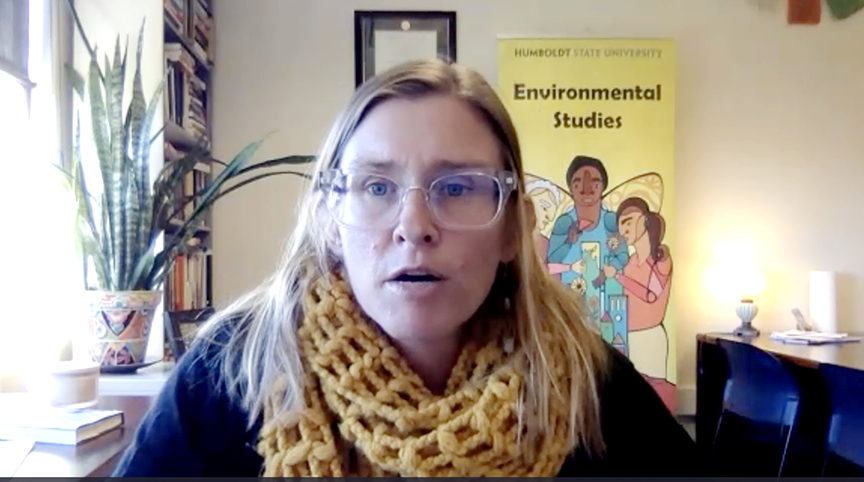 Author and environmental studies professor Sarah Jaquette Ray spoke to the CWU community on Feb. 1. The conversation will continue Tuesday, Feb. 8.